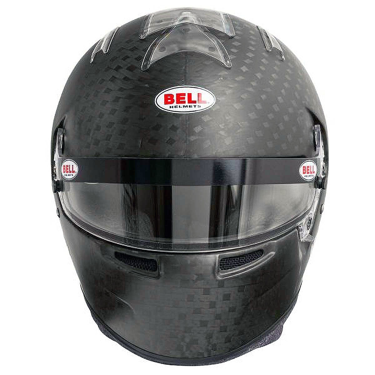 BELL HP77 CARBON FIBER 8860-2018 ABP HELMET IN STOCK AT THE LOWEST PRICE WITH THE LARGEST DISCOUNT FRONT IMAGE