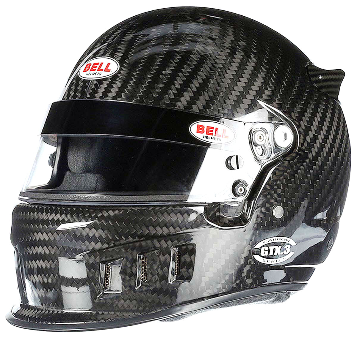 BELL GTX.3 CARBON FIBER HELMET FRONT PROFILE IMAGE