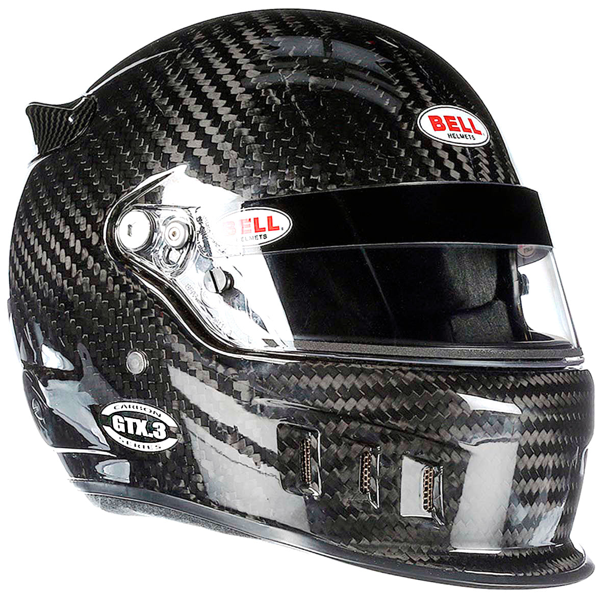 BELL GTX.3 CARBON FIBER HELMET FRONT RIGHT PROFILE IMAGE