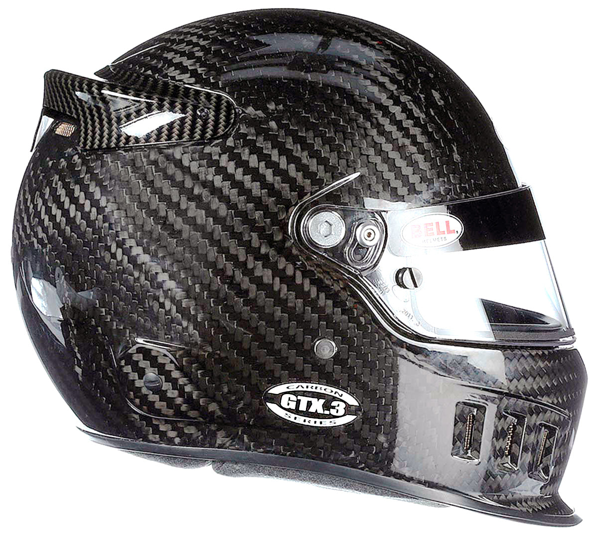 BELL GTX.3 CARBON FIBER HELMET RIGHT PROFILE IMAGE