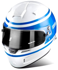 Thumbnail for Sparco Air Pro RF-5W 1977 retro styled auto racing helmet for track days and all sports car racing.