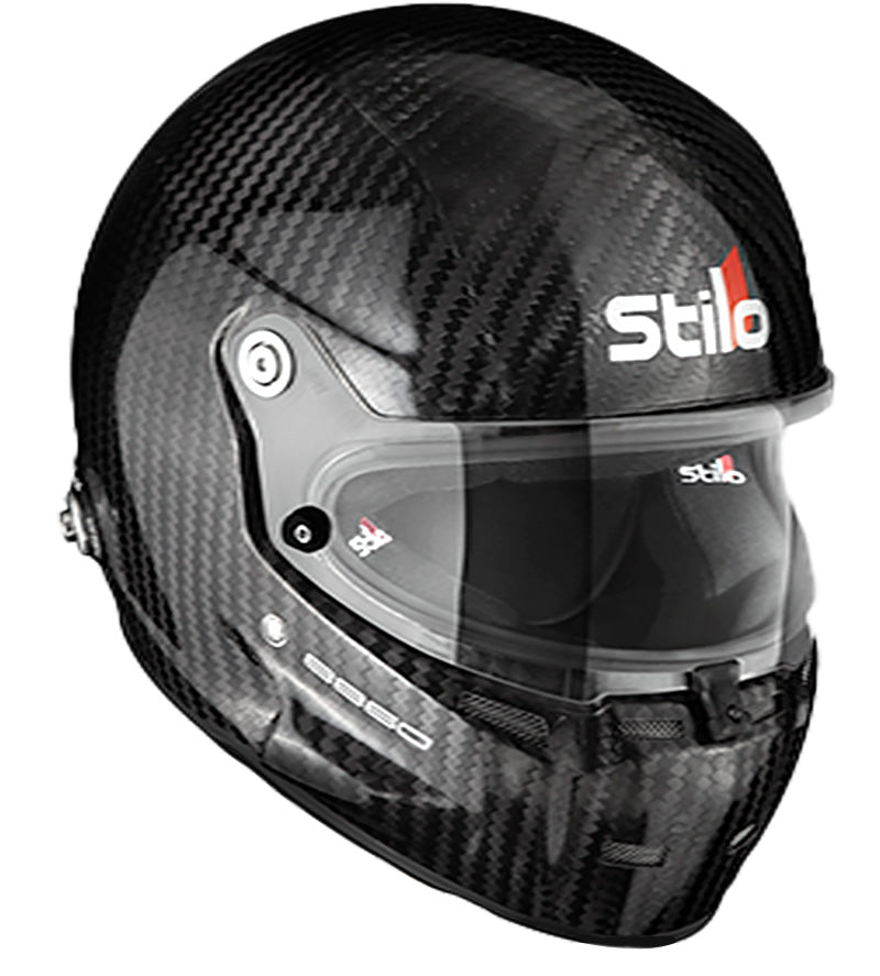 STILO ST5 GT 8860-2018 CARBON FIBER HELMET LEFT THREE-QUARTERS