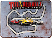 Thumbnail for Aluminum Sign Thunderhill Raceway Cars