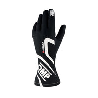 Thumbnail for Close-up of the improved finger inserts in OMP First S Race Gloves, highlighting comfort features.