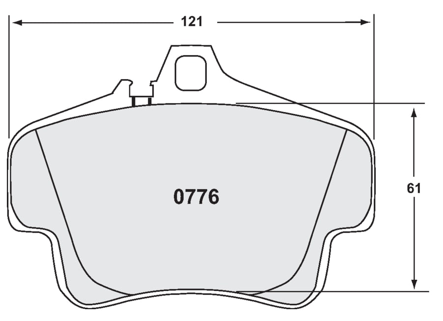 PFC Brake Pads 0776.XX.17.44 REAR