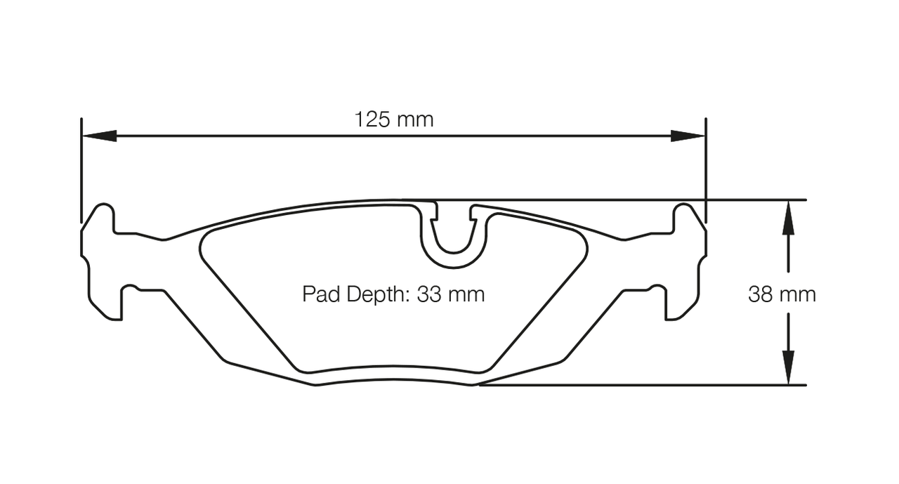 Pagid Racing Brake Pads No. 1141