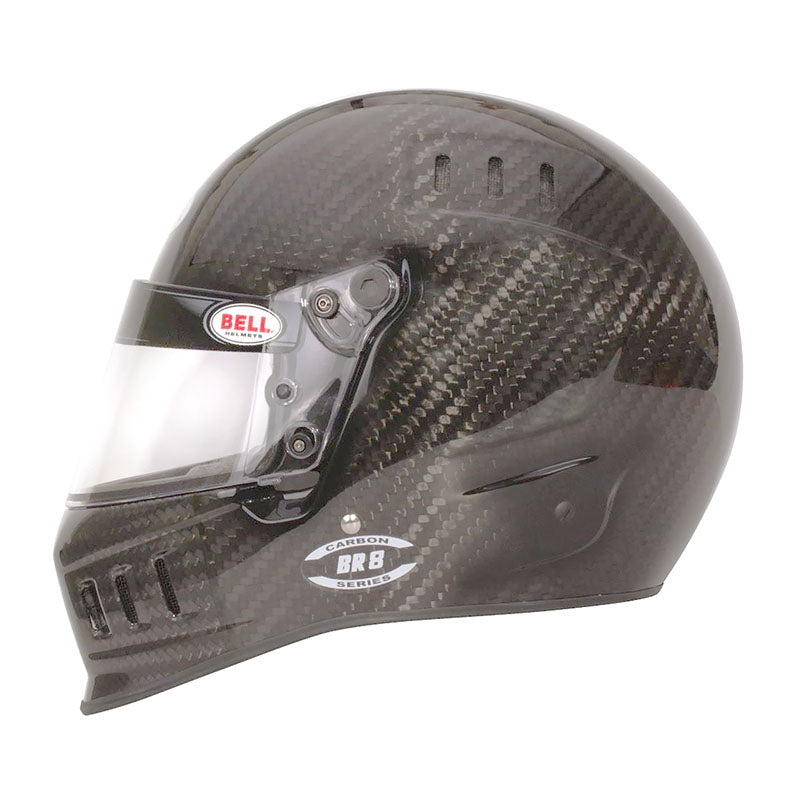 Bell BR8 Racing Helmet - Carbon Fiber Construction for superior safety and durability.