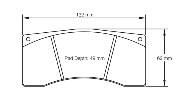 Pagid Racing Brake Pads No. 1674