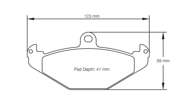 Pagid Racing Brake Pads No. 1682