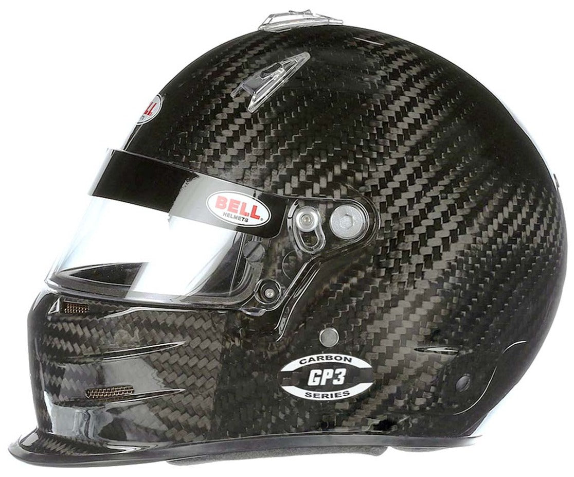 Carbon Fiber Racing Helmet by Bell - Safety Meets Style on the Racetrack