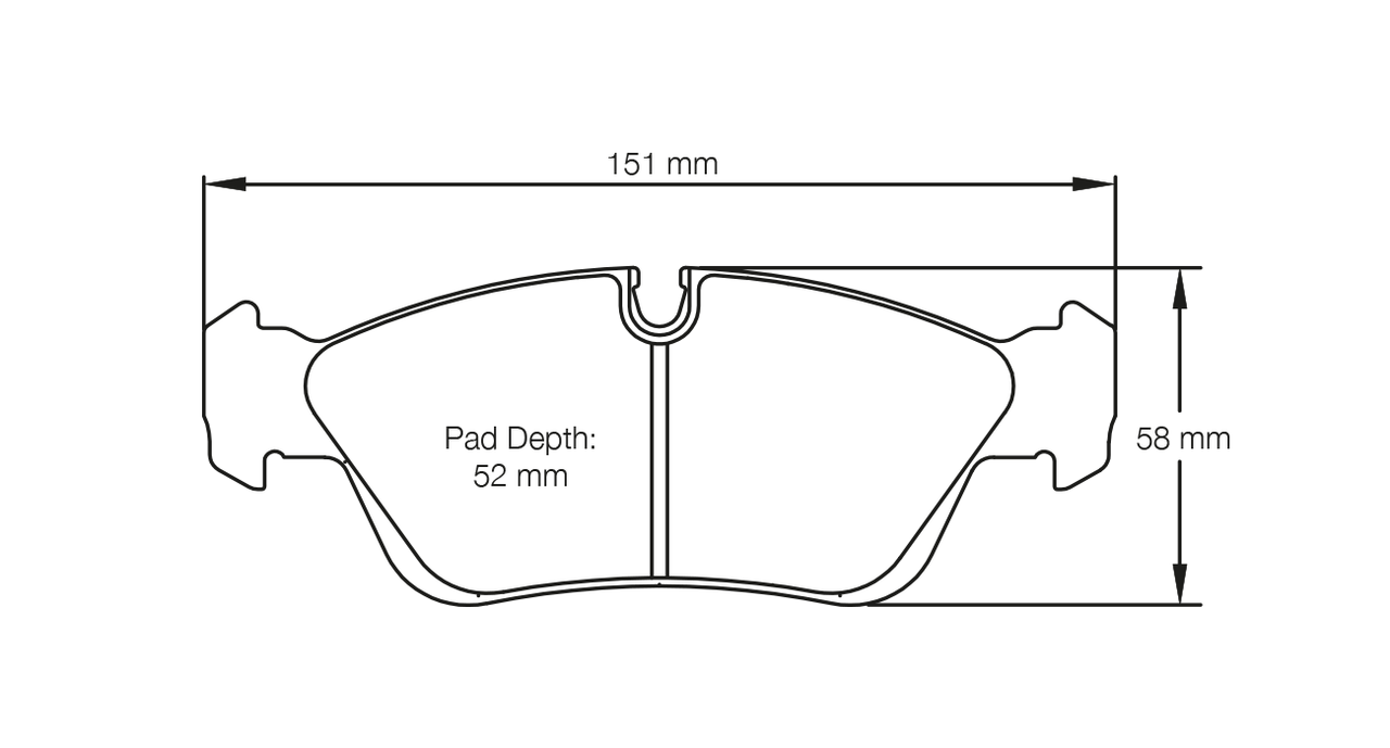 Pagid Racing Brake Pads No. 2180