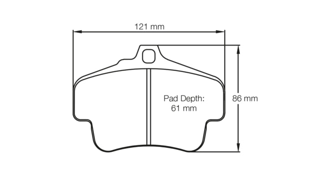 Pagid Racing Brake Pads No. 2405