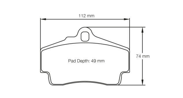 Pagid Racing Brake Pads No. 2406