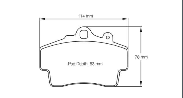 Pagid Racing Brake Pads No. 2407