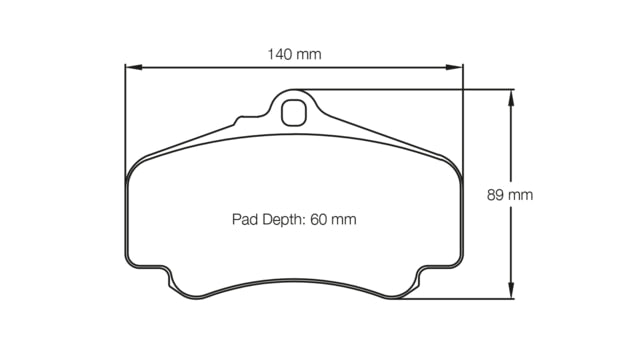 Pagid Racing Brake Pads No. 2474