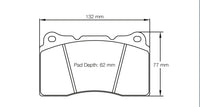 Thumbnail for Pagid Racing Brake Pads No. 2487