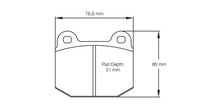 Thumbnail for Pagid Racing Brake Pads No. 2593