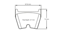 Thumbnail for Pagid Racing Brake Pads No. 2931