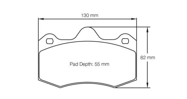 Pagid Racing Brake Pads No. 4345