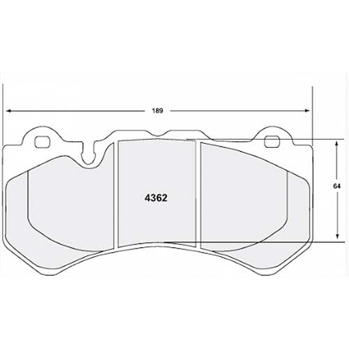 PFC Brake Pads 4362.08.19.44