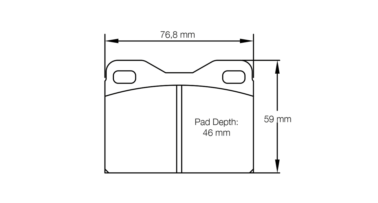 Pagid Racing Brake Pads No. 4623