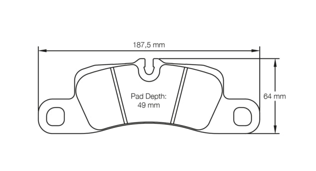 Pagid Racing Brake Pads No. 4918