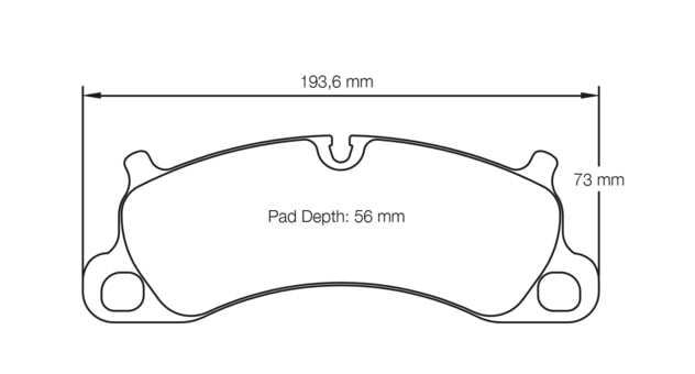 Pagid Racing Brake Pads No. 4922