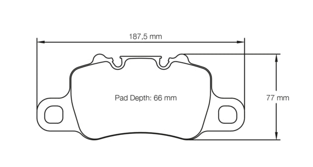 Pagid Racing Brake Pads No. 4925