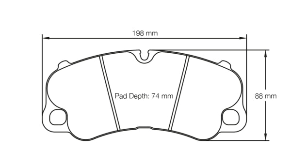 Pagid Racing Brake Pads No. 4927