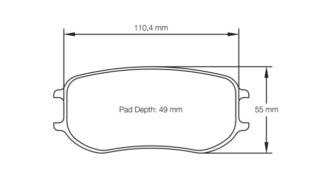 Pagid Racing Brake Pads No. 4929