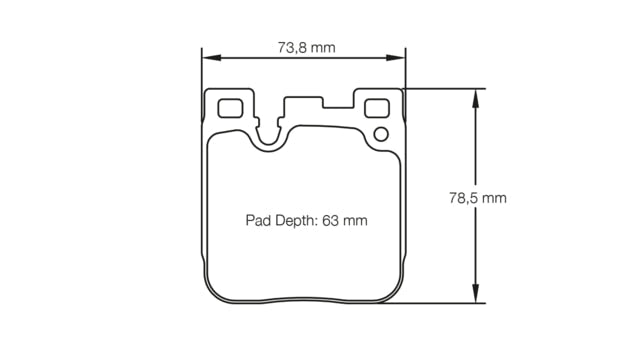 Pagid Racing Brake Pads No. 4933