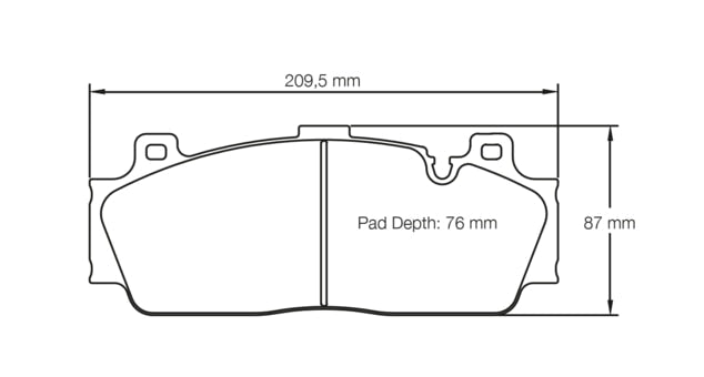 Pagid Racing Brake Pads No. 4934