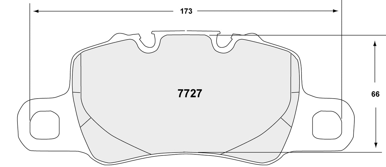 PFC Brake Pads 7727.11.18.44 REAR