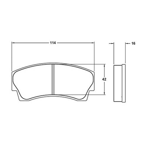 PFC Brake Pads 7745.01.16.44