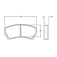 Thumbnail for PFC Brake Pads 7745.01.16.44