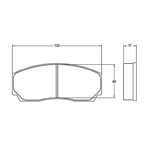 PFC Brake Pads 7767.01.17.44