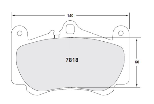 PFC Brake Pads 7818.XX.17.44 FRONT