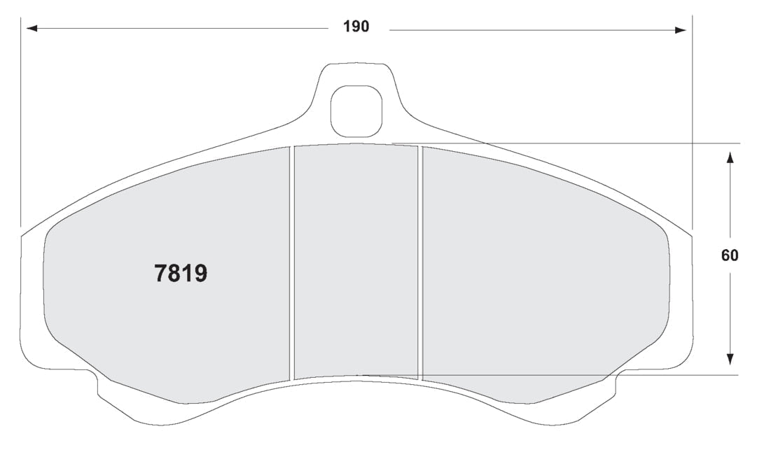 PFC Brake Pads 7819.11.17.44 FRONT