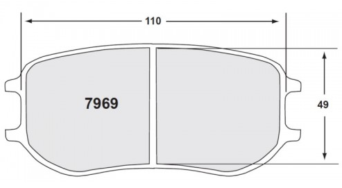 PFC Brake Pads 7969.XX.26.44