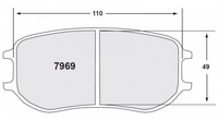 Thumbnail for PFC Brake Pads 7969.XX.26.44