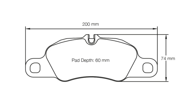 Pagid Racing Brake Pads No. 8074