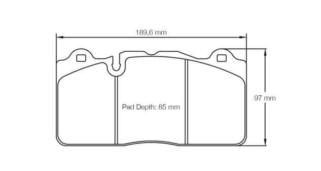 Pagid Racing Brake Pads No. 8091