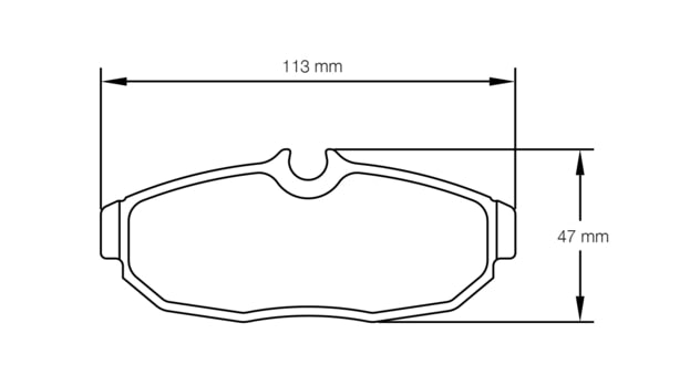 Pagid Racing Brake Pads No. 8113