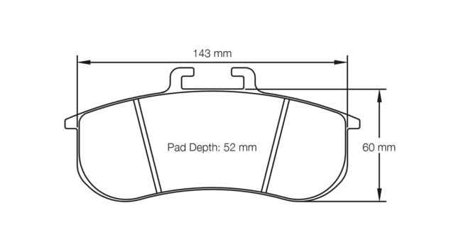 Pagid Racing Brake Pads No. 8197