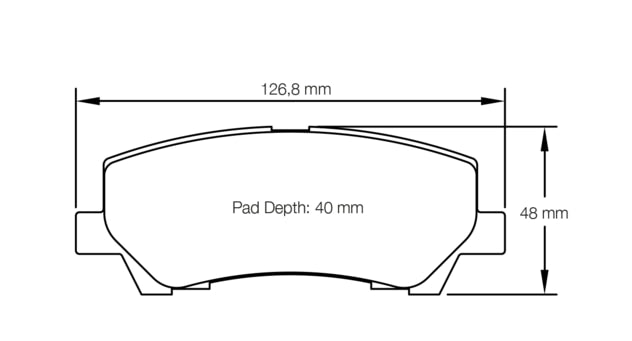 Pagid Racing Brake Pads No. 8204