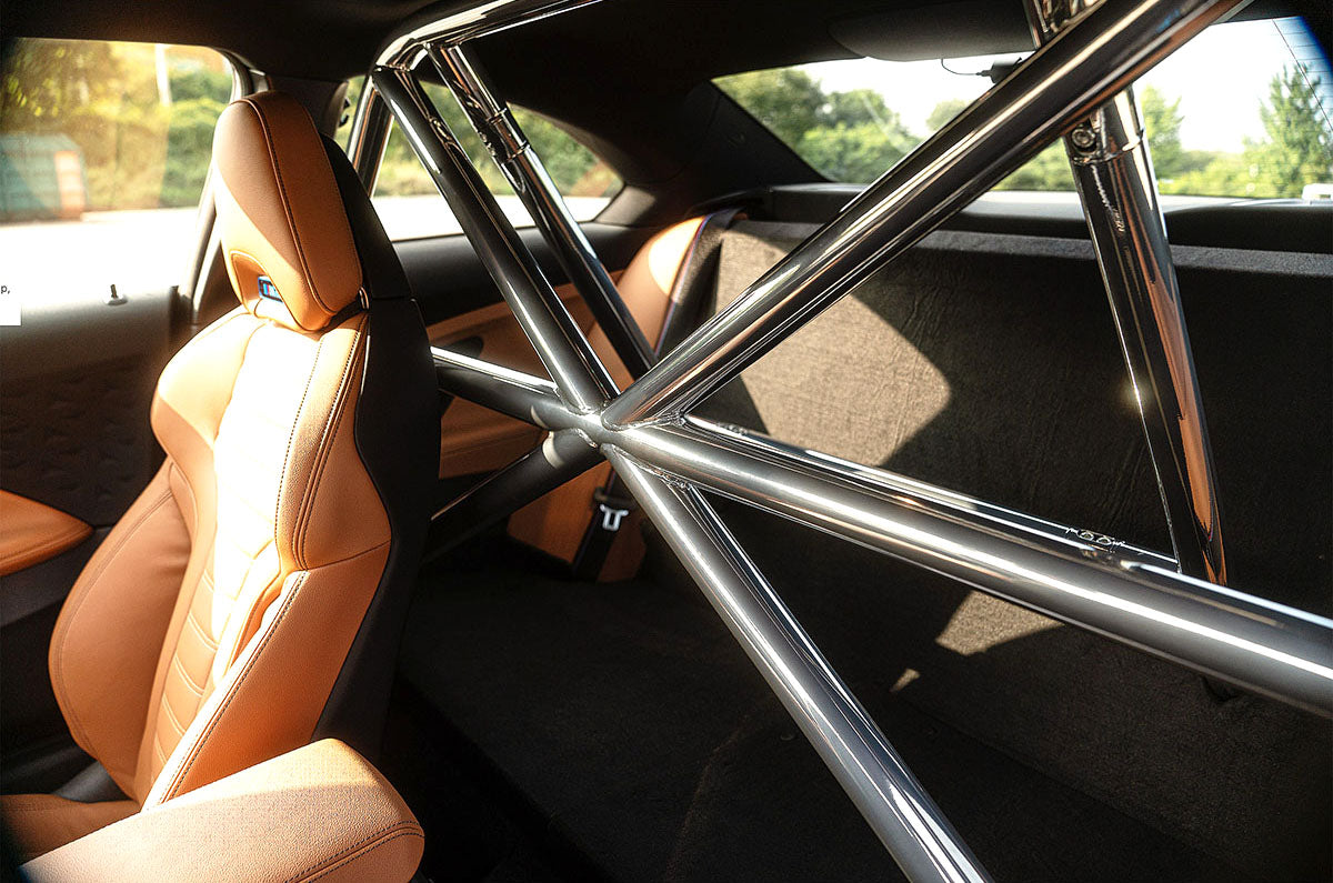 Superchrome BMW G87 M2 roll bar CMS Performance safety cage lowest price custom powder coat