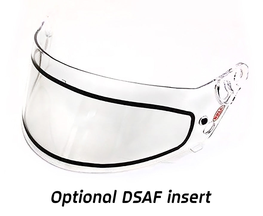 Bell Racing Double Screen Anti-Fog DSAF insert reduces visor fogging keeps your helmet shield clear.