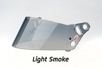 Thumbnail for Bell Racing SRV-8 light smoke light tint visor shield for Bell M8 and BR8 helmets