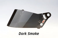 Thumbnail for Bell Racing SRV-8 dark smoke dark tint visor shield for Bell M8 and BR8 helmets