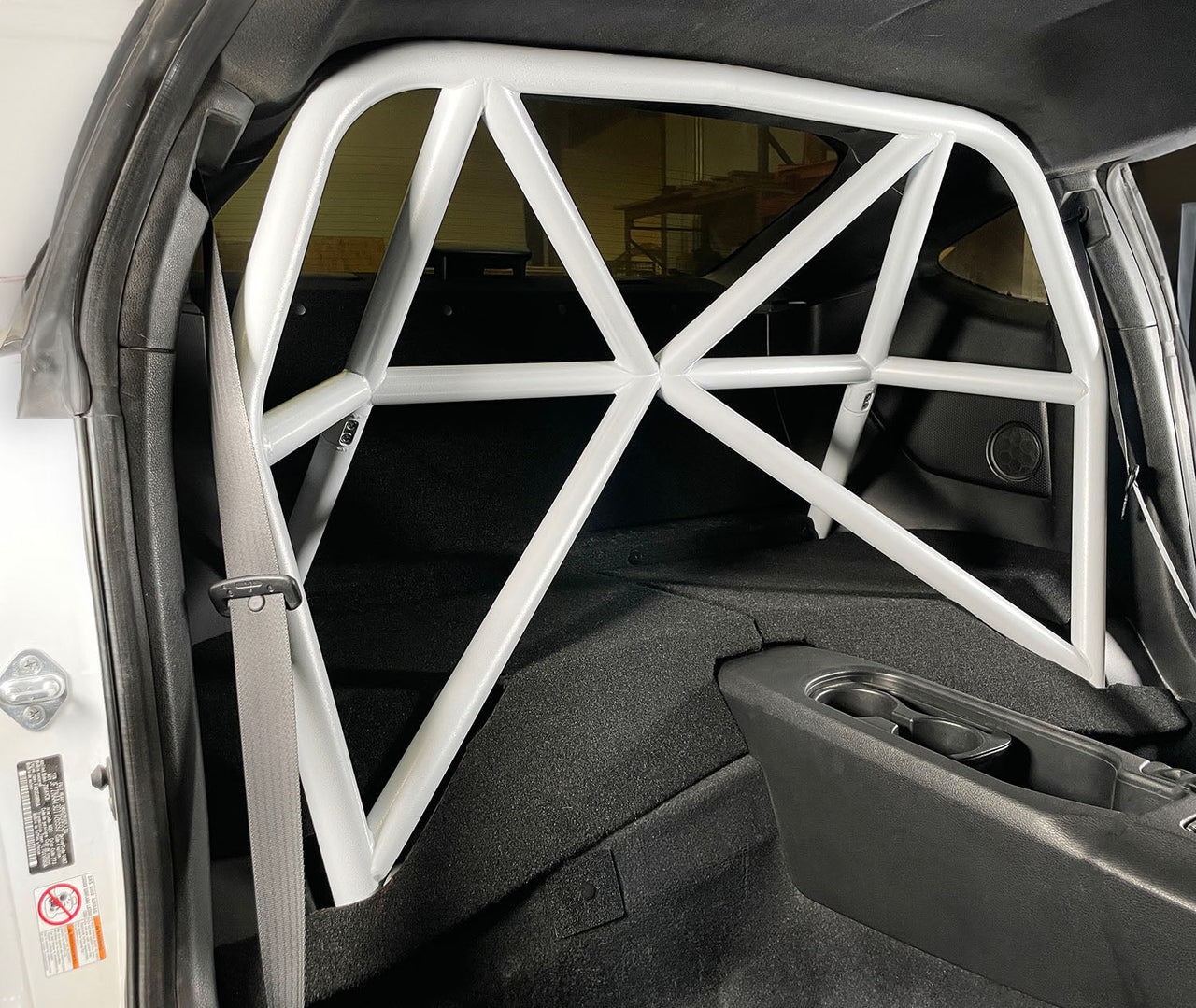 Easy installation of Scion FR-S roll bar and rear seat delete